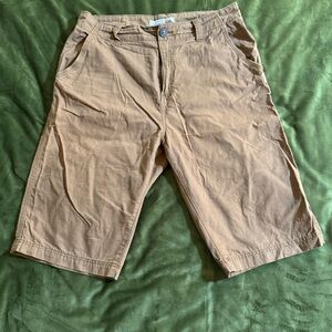H&M Brown Shorts Boys Size 14Y+ 100% Cotton Pre Owned